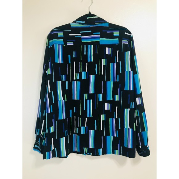 Alia Women's Mod Career Blouse, Size 12 - Picture 3 of 3